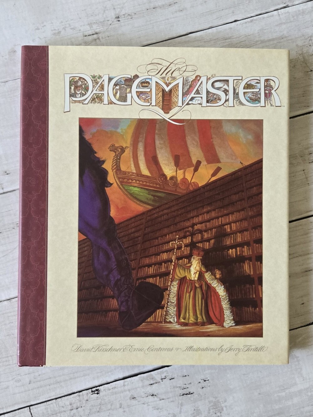 The Pagemaster Hardcover Book